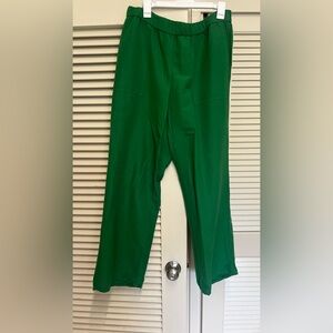 J. Jill Emerald Green Pull-On Pants - Size L